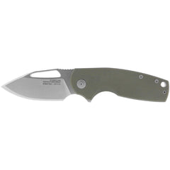 SOG Folding Knife - Stout FLK Green Handle with Frame Lock Mechanism | 14-03-01-57