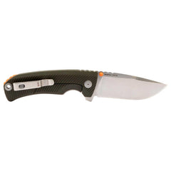 SOG Folding Knife - Tellus FLK Stainless Steel Blade Olive Drab Handle | 14-06-01-43