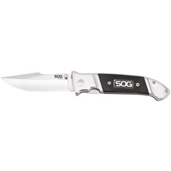 SOG Knife - Clip Point Satin Steel Material Blade G10 Handle, 7.80 Inch | FF38-CP