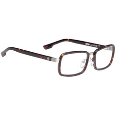 Spy Men's Eyeglasses - Dark Tortoise Plastic Rectangular Frame | SPY EMMETT DK TORT