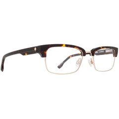 Spy Men's Eyeglasses - Full Rim Dark Tortoise/Gold Metal Frame | SPY LEWIS DK TORTGOLD