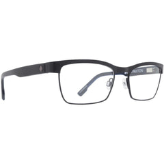 Spy Men's Eyeglasses - Full Rim Metal Frame | SPY PAXTON MATT BLACKBLACK BLUE HORN