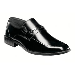 Stacy Adams Men's Slip On Shoe - Eldon Moc Toe Black | 20165-001