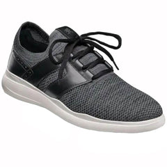Stacy Adams Men's Sneaker - Moxley Lace Up, Black/Gray, Size 10M | 25435-975-100M