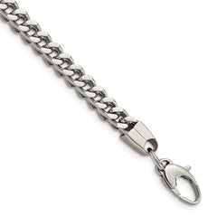 Stainless Steel Franco Link 9in Bracelet