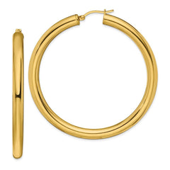 Stainless Steel IP Yellow-plated Polished Earrings