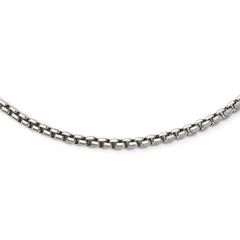 Stainless Steel Polished Fancy Link 3.80mm Chain Necklace