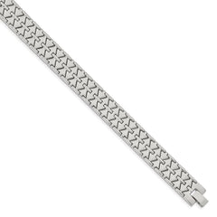 Stainless Steel Polished Fancy Link Bracelet