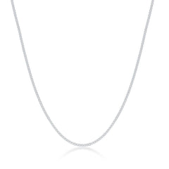 Sterling Silver 1.2mm Box Chain, 30