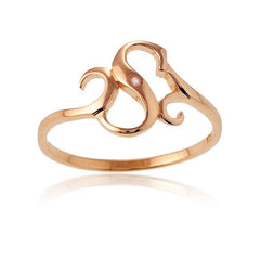 Sterling Silver 1 Micron Rose GP Single CZ 
