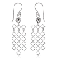 Sterling Silver Dangling Earrings