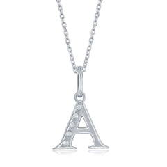 Sterling Silver Diamond 