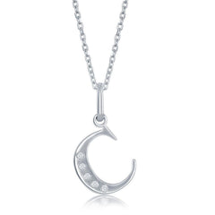 Sterling Silver Diamond 