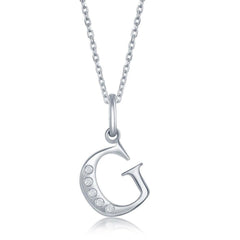 Sterling Silver Diamond 