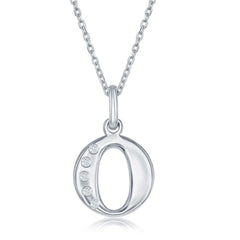 Sterling Silver Diamond 