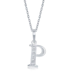 Sterling Silver Diamond 