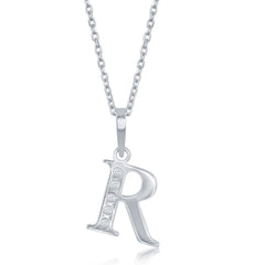 Sterling Silver Diamond 
