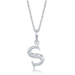 Sterling Silver Diamond 