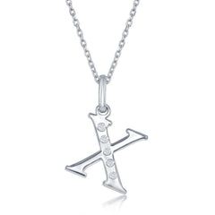 Sterling Silver Diamond 