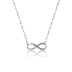 Sterling Silver Infinity Necklace