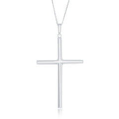 Sterling Silver Large Cross Pendant