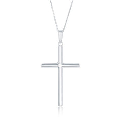 Sterling Silver Medium Cross Pendant