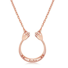 Sterling Silver Rose Gold Plated 