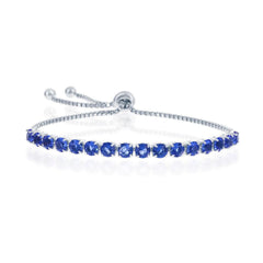 Sterling Silver Sapphire 