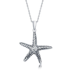 Sterling Silver Starfish Pendant