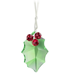 Swarovski Christmas Ornament - Crystal Holly Leaf | 5103222
