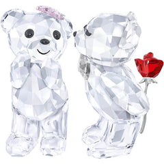 Swarovski Clear Crystal Figurine - Kris Bear - A Lovely Surprise | 5268511