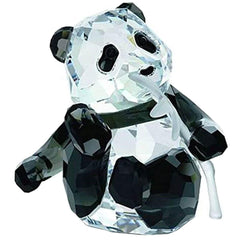 Swarovski Figurine - Clear and Black Crystal Panda 2.5inch | 905543