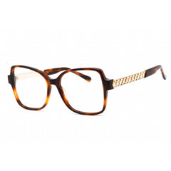 Swarovski Men's Eyeglasses - Butterfly Shape Blonde Havana Plastic Frame | SK5448 053