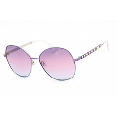 Swarovski Men's Sunglasses - Full Rim Violet Metal Butterfly Shape Frame | SK0368 83Z