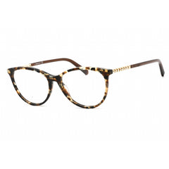 Swarovski Unisex Eyeglasses - Cat Eye Shape Colored Havana Plastic Frame | SK5396 055