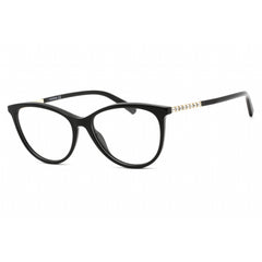 Swarovski Unisex Eyeglasses - Full Rim Cat Eye Shiny Black Plastic Frame | SK5396 001