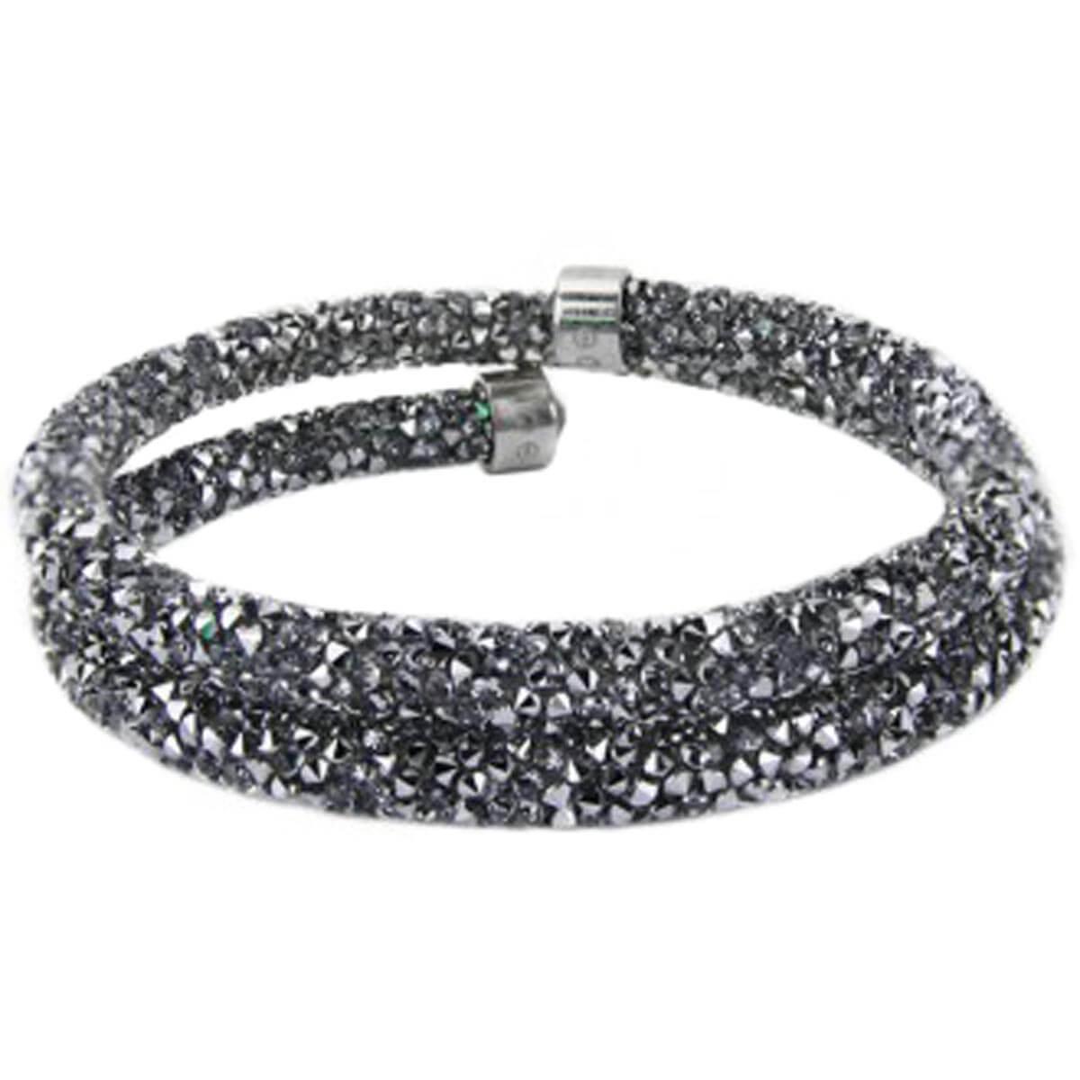 Swarovski Women's Bangle Crystaldust Blue and Grey Crystal 5283623