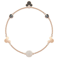 Swarovski Women's Bracelet - Swarovski Remix Rose Gold Tone Mickey Strand | 5470623