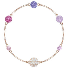 Swarovski Women's Bracelet - Swarovski Remix Rose Gold Tone Pop Strand | 5479011
