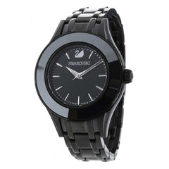 Swarovski Women's Bracelet Watch - Alegria Black Dial Black Steel | 5188824