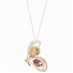 Swarovski Women's Brooch Pendant - Chelly Light Multi-Colored Butterfly | 5136436