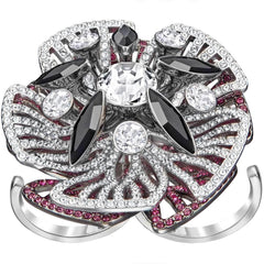 Swarovski Women's Cocktail Ring - Magician Multi Colored Crystal | 5410989