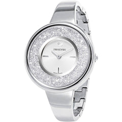 Swarovski Women's Crystal Watch - Crystalline Pure Silver Tone Bracelet | 5269256