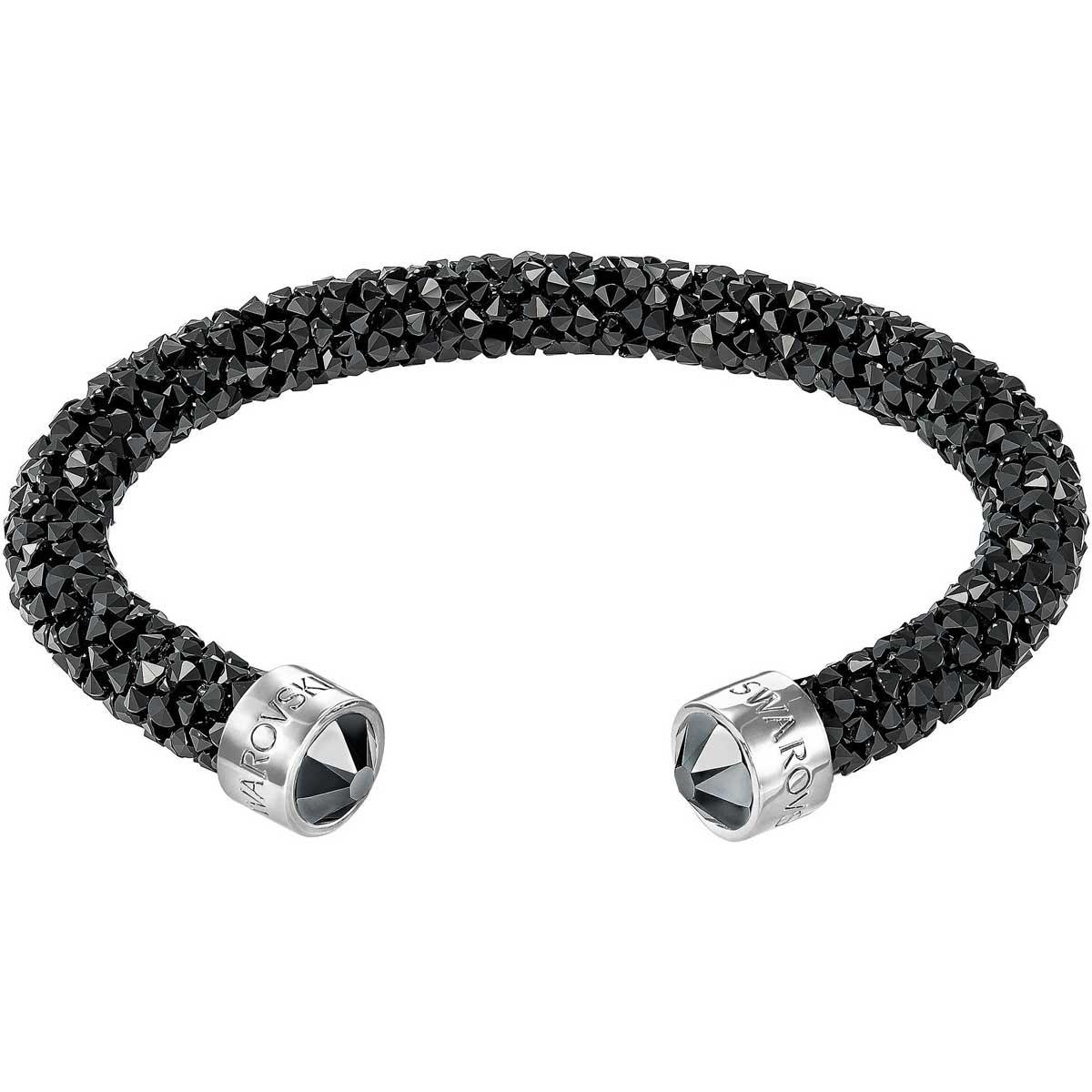 【55】SWAROVSKI Triumphal Black Bangle SWAROVSKI BLACK TRIUMPHAL BRACELET CUFF BANGLE With Box | eBay