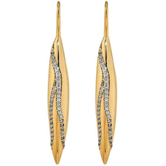 Swarovski Women's Drop Earrings - Atelier Gilded Cubic Zirconia | 5534423