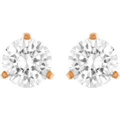 Swarovski Women's Earrings - Solitaire Rose Gold Tone Plated | 5112156