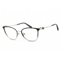 Swarovski Women's Eyeglasses - Black/Other Cat Eye Metal Full-Rim Frame | SK5368 005