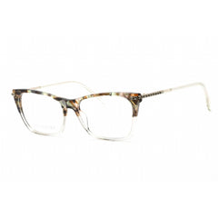 Swarovski Women's Eyeglasses - Butterfly Shape Havana/Clear Plastic Frame | SK5426 056
