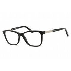 Swarovski Women's Eyeglasses - Cat Eye Shape Black/Silver Acetate Frame | SK5117 001