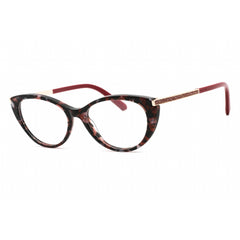 Swarovski Women's Eyeglasses - Cat Eye Shape Colored Havana Plastic Frame | SK5413 055
